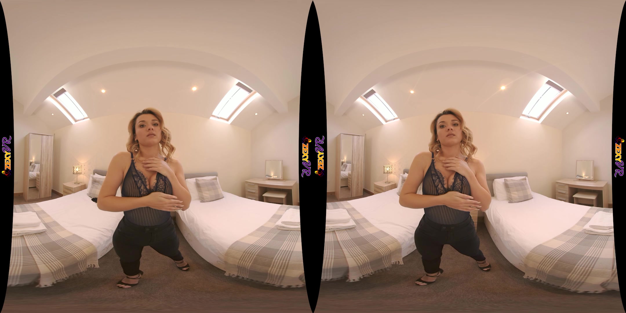 Just Clocked Off featuring Chelsea Essex - ZexyVR