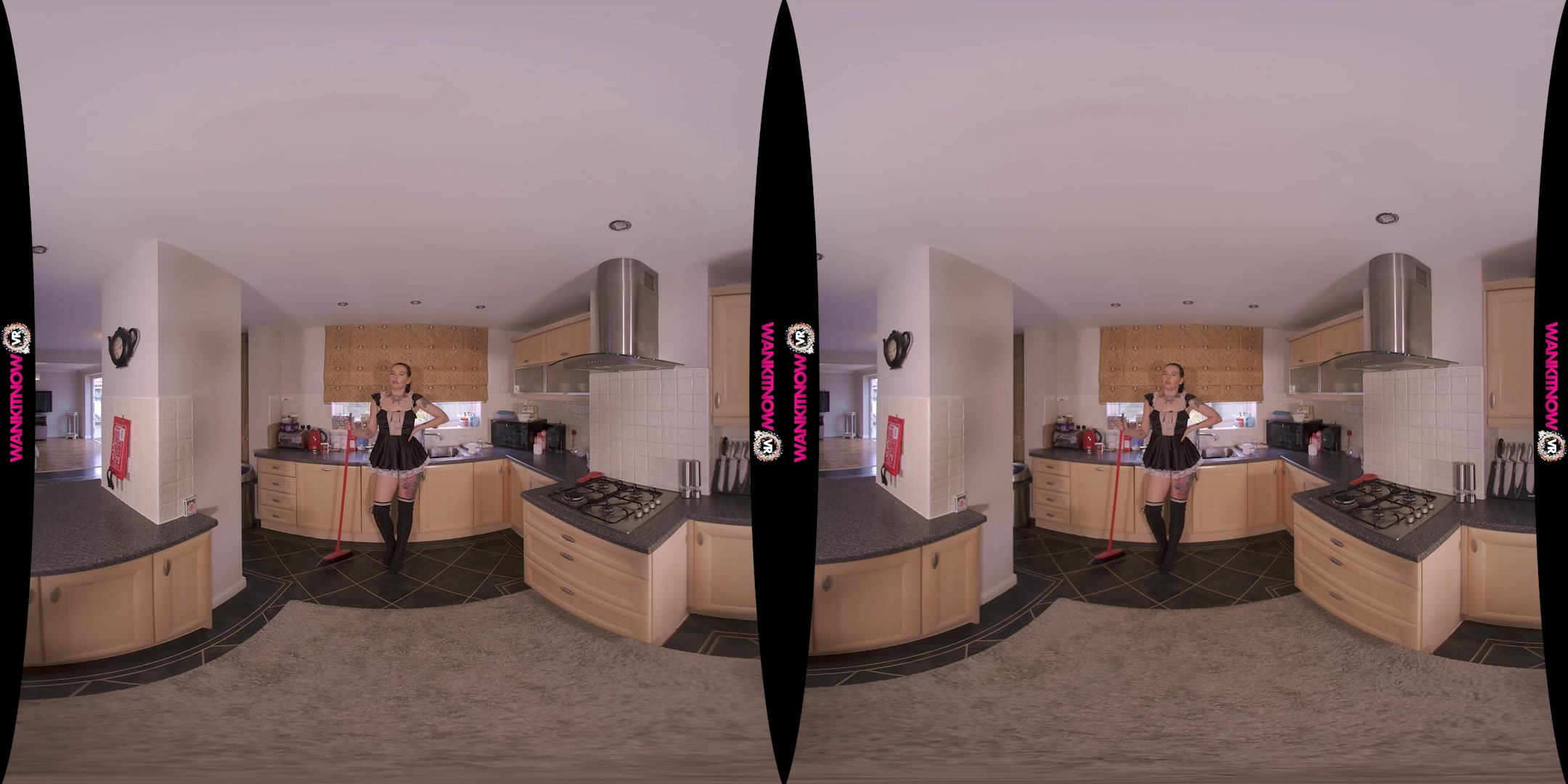Dirty Maid featuring Keeley - WankitNowVR