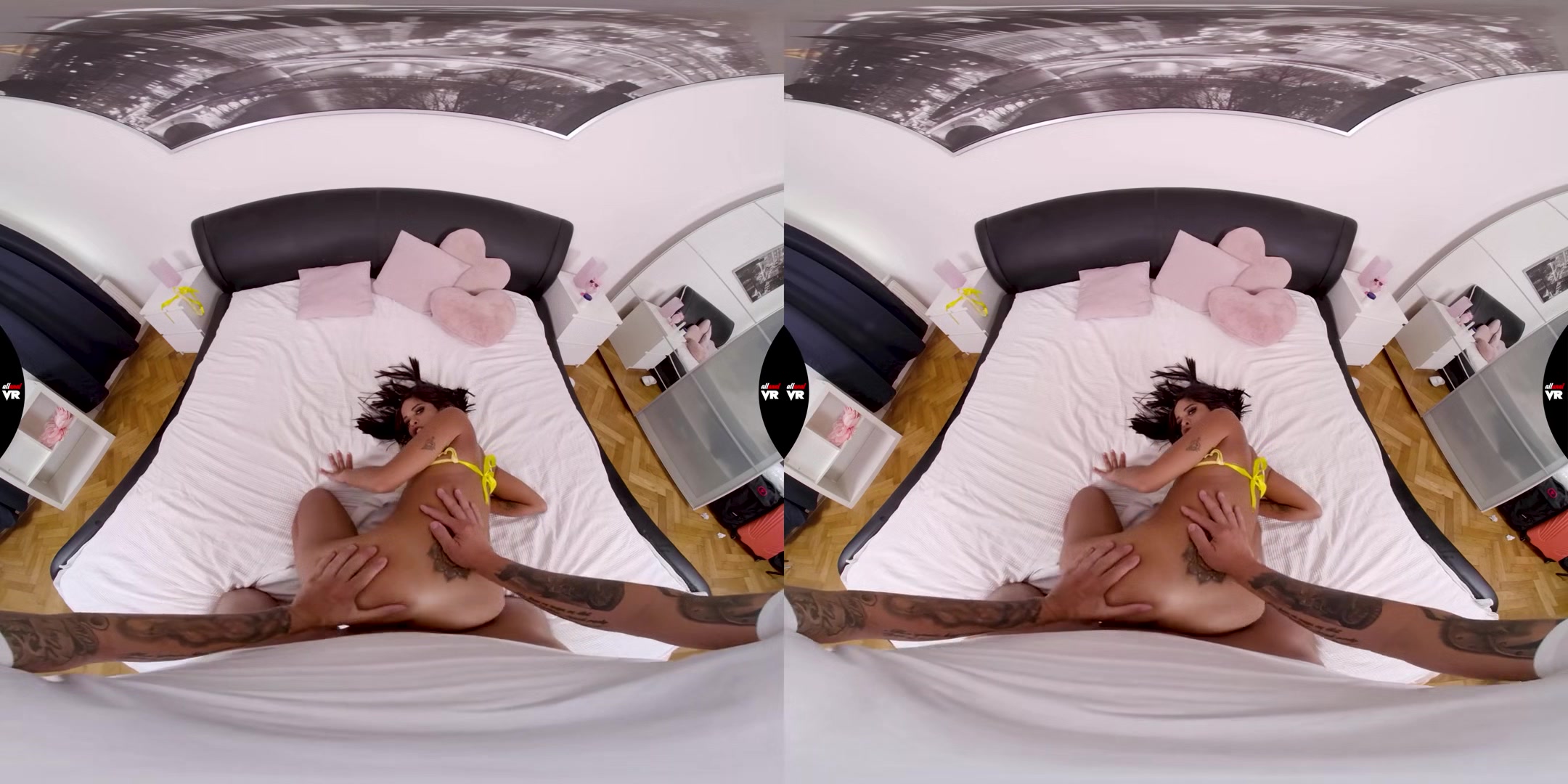 Horny Brazilian likes it anal way