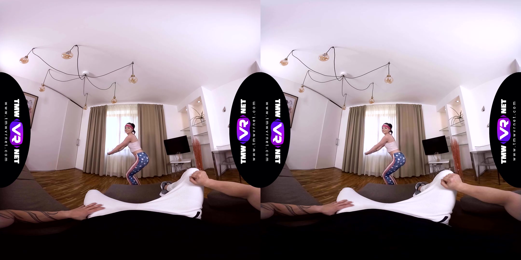 Workout Viewer Turns Into Fucker - Shaved Exercise Sex