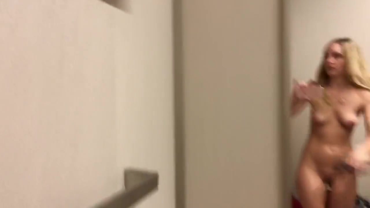 Ginger Banks - Dildo in the Dressing Room
