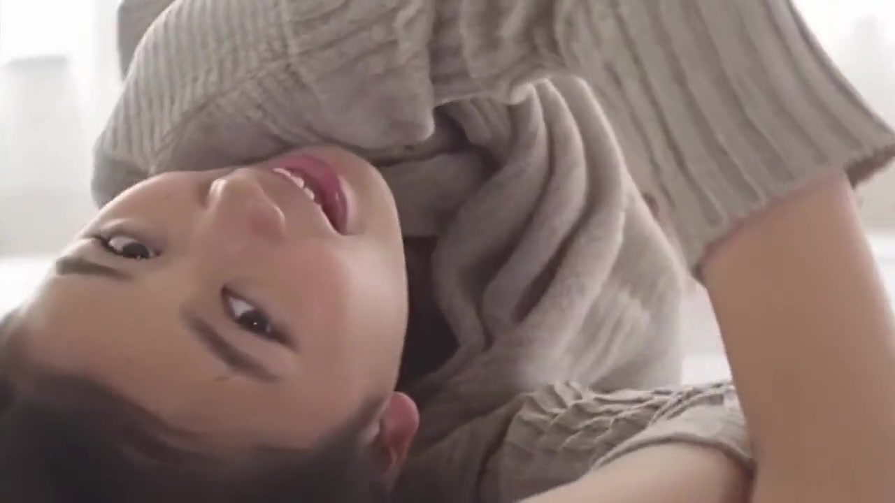 Cute Japan Idol Bedroom and then Bikini Tease of her Big Boobs
