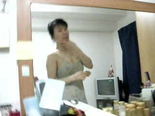 Horny amateur Asian couple having morning sex