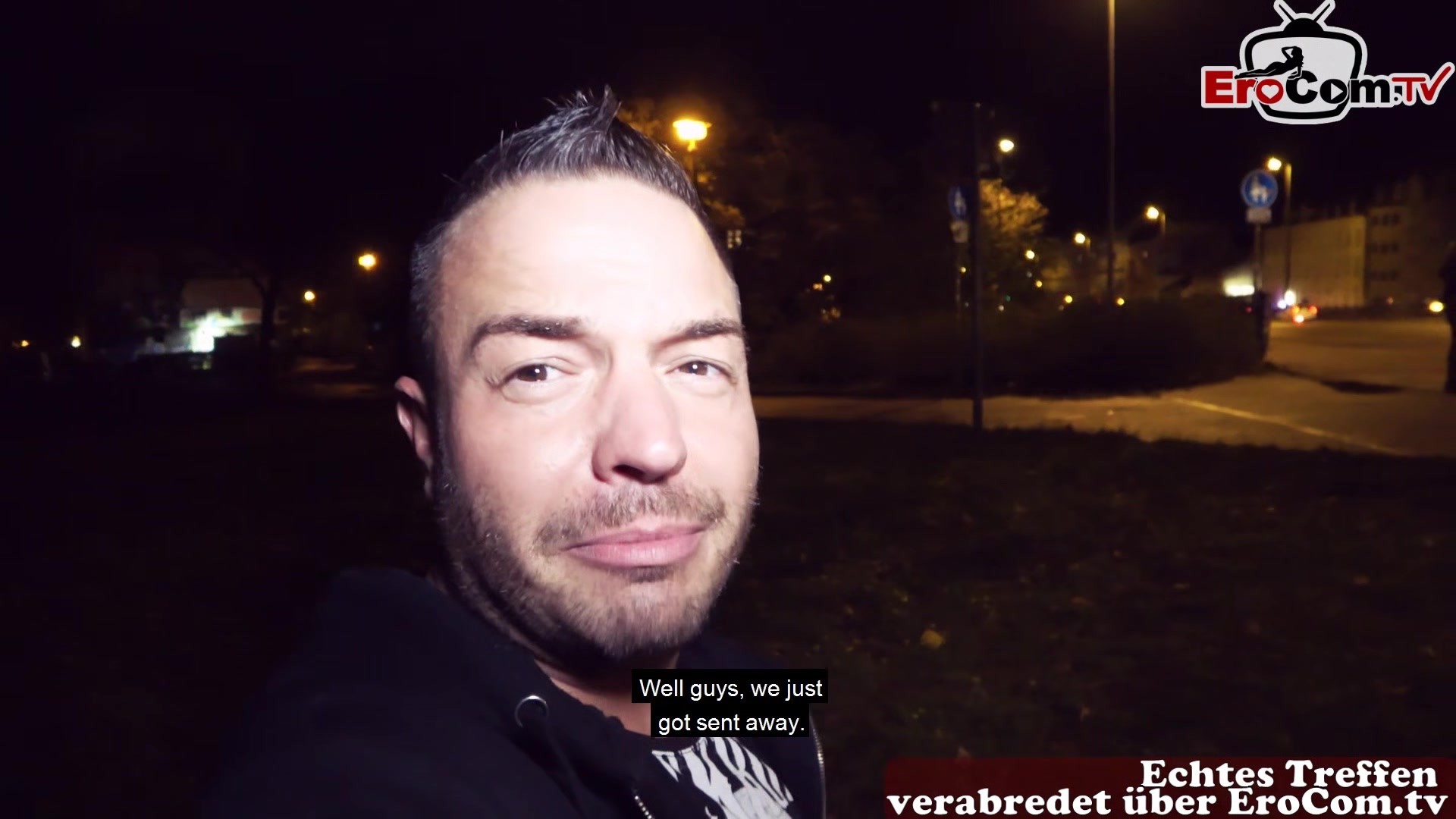 Turkish Wife is cheating at german public night Sexdate