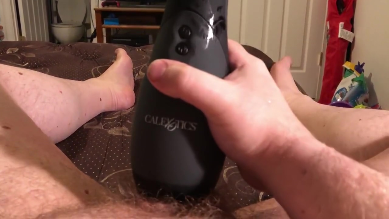 Product Test: Calexotics Power Stroker. Day 2 / Setting 2 no Cumshot