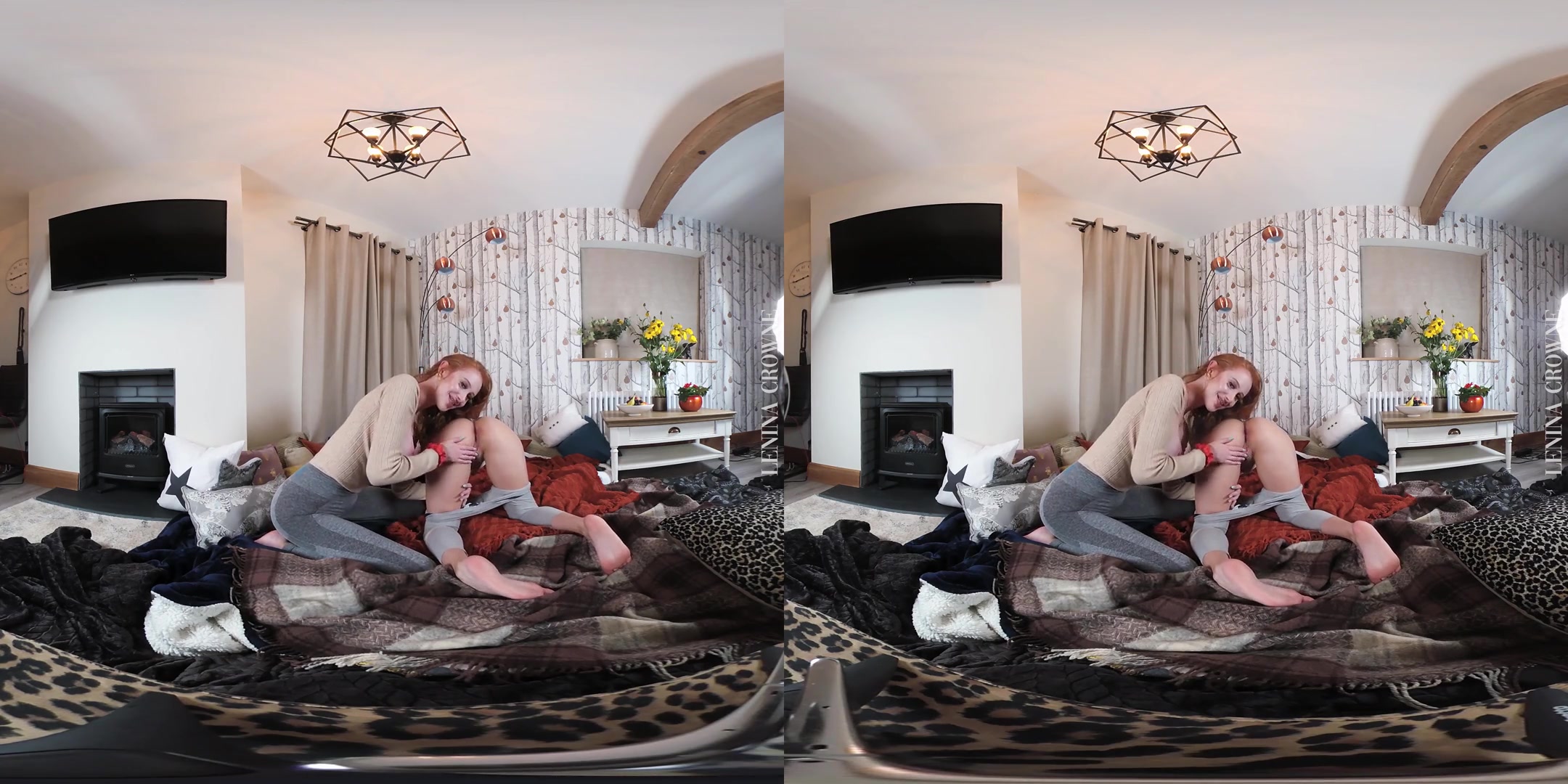 Ginger And Blonde Lesbian