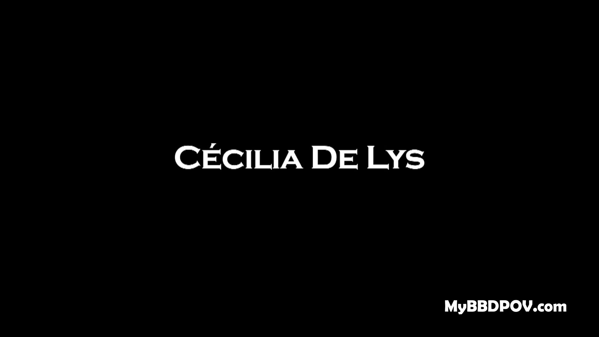 French Maid Cecilia De Lys Gets My Big Black Cock Up Her Ass