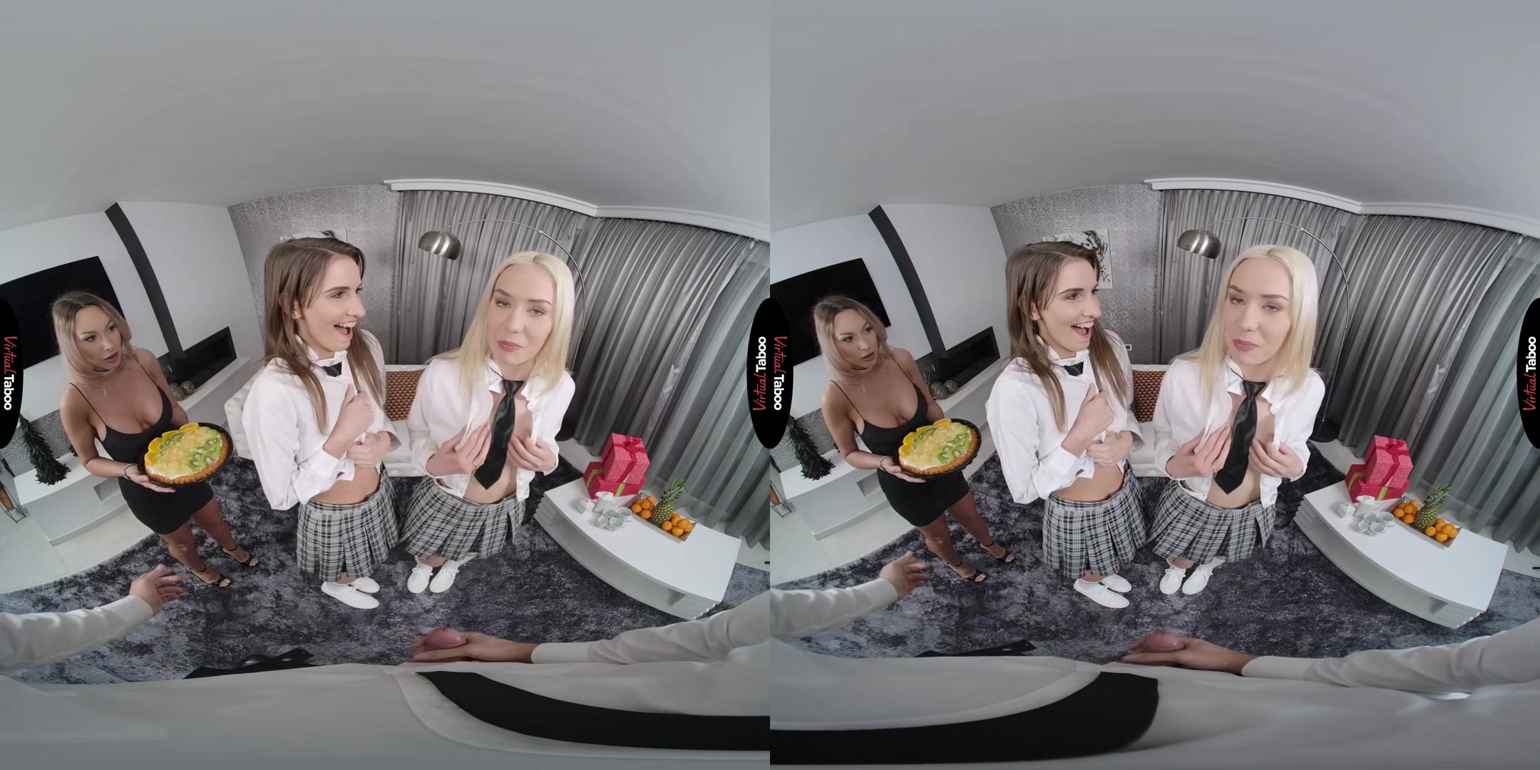 Barbie Brill, Lili Charmelle VR Porn: Study Time - Episode 6 The Gifts - VirtualTaboo