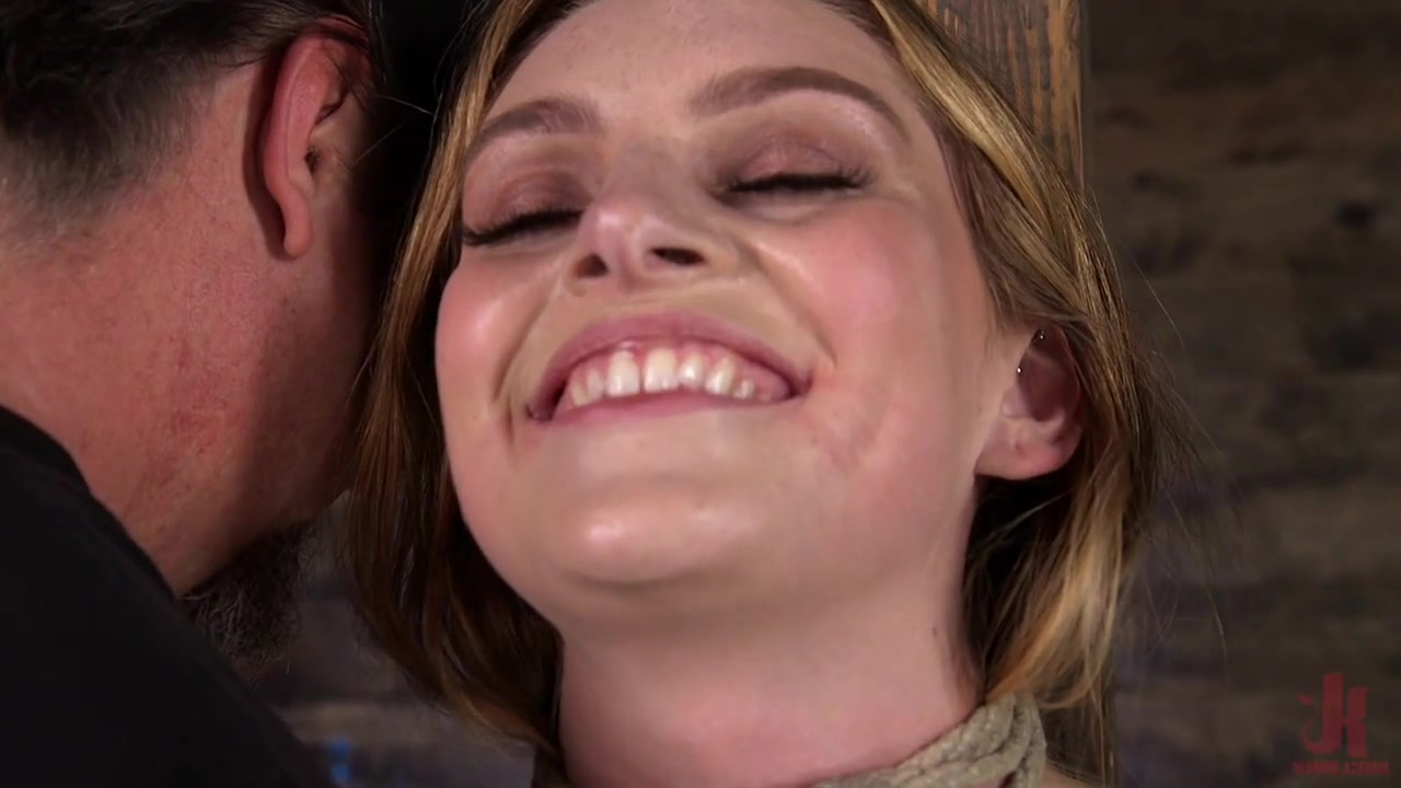 Girl Next Door Bound and Machine Fucked and Sybian - HogTied