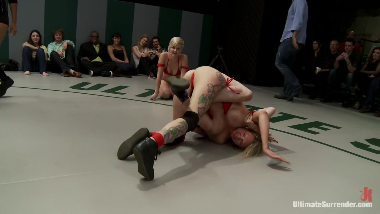 RD 1: Team Blue VS. Team Red! unscripted tag team wrestling! Sexual wrestling at it's best