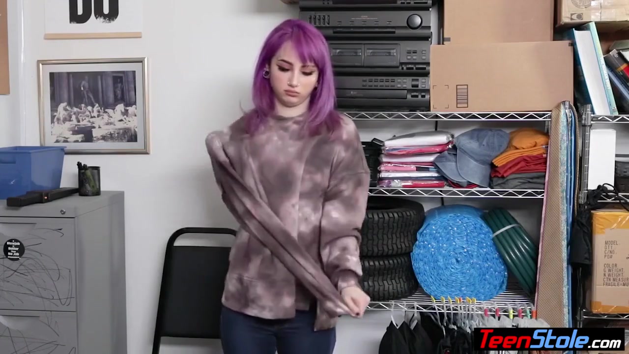 Scared Emo teen 18+ Suspect Punish Fucked By Dirty Cop