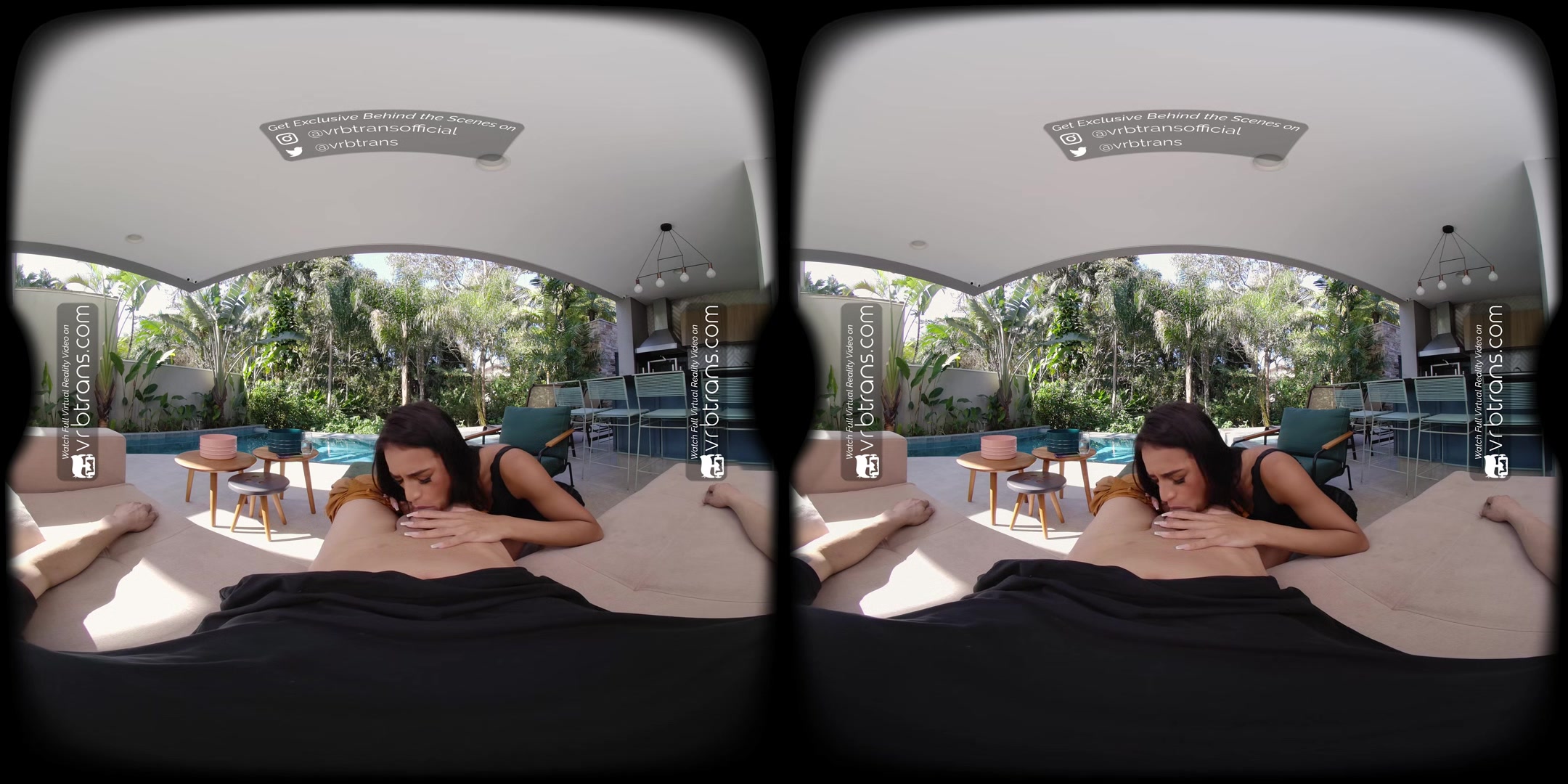VRB Trans ladyboy and her stepbrother VR Porn