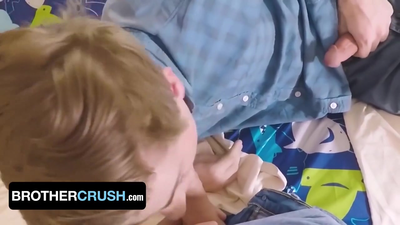 Britain Wesbury - Naughty Twink Needs Step Brothers Fat Cock To End His Wet Dreams