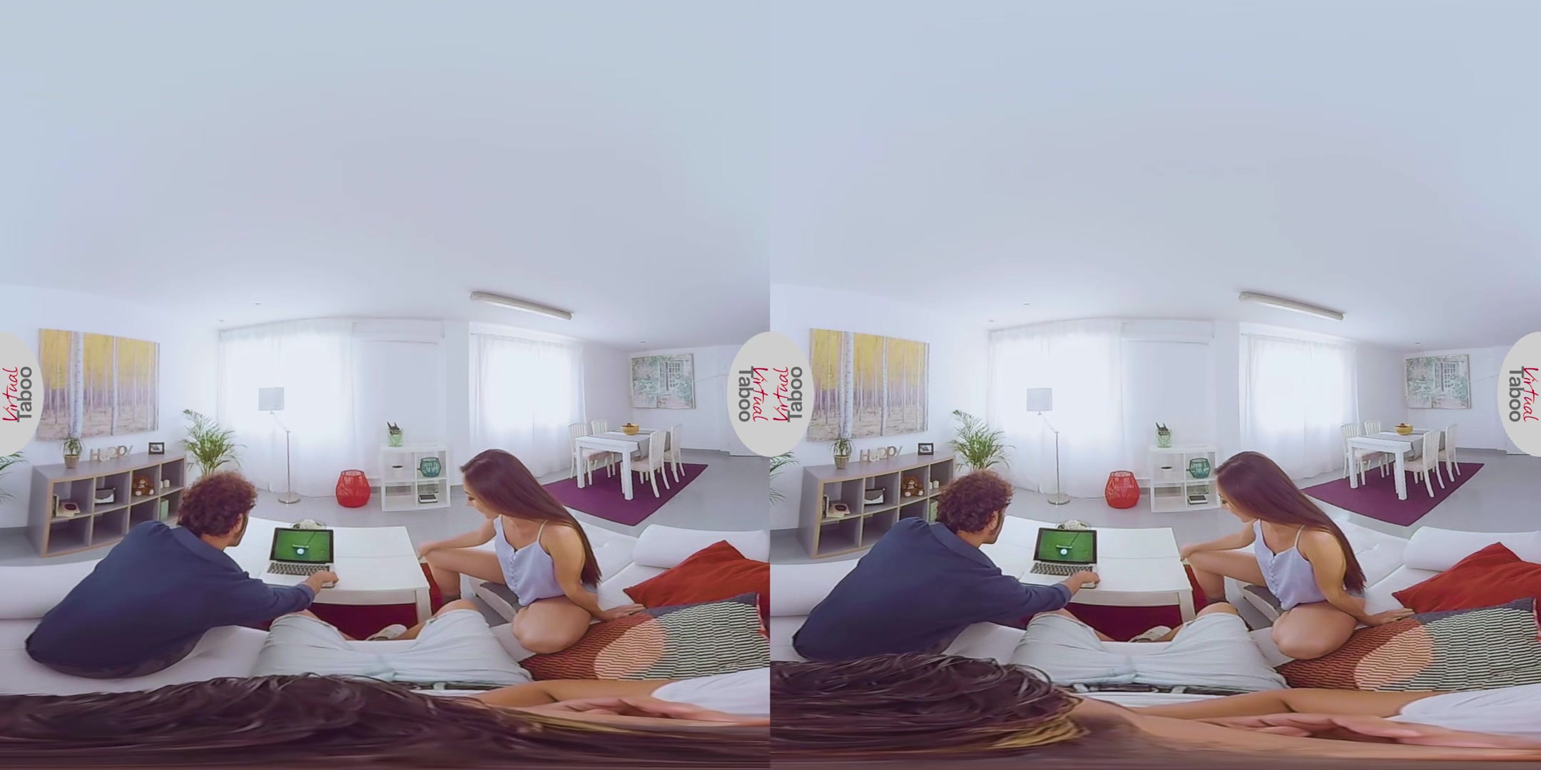 Aruna Aghora VR Porn: Risky Sex In Front Of Daddy - VirtualTaboo