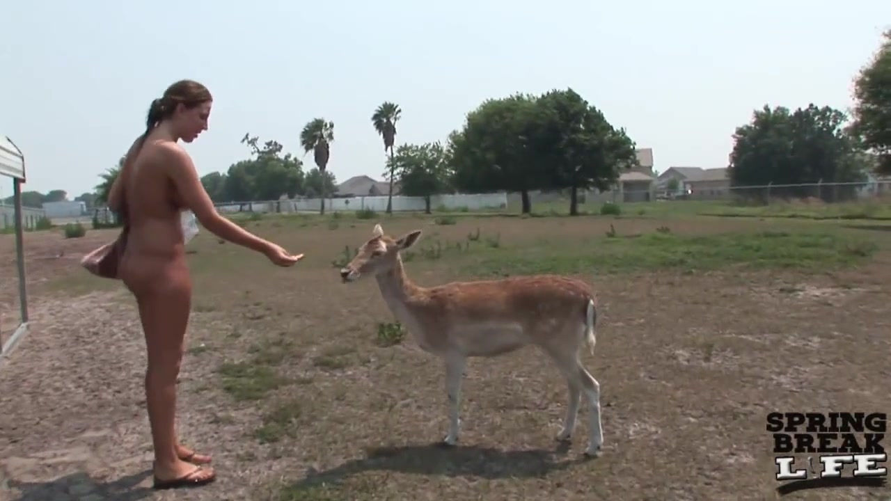 Spring Break College Girl on a Public Nudity Scavenger Hunt - SpringbreakLife