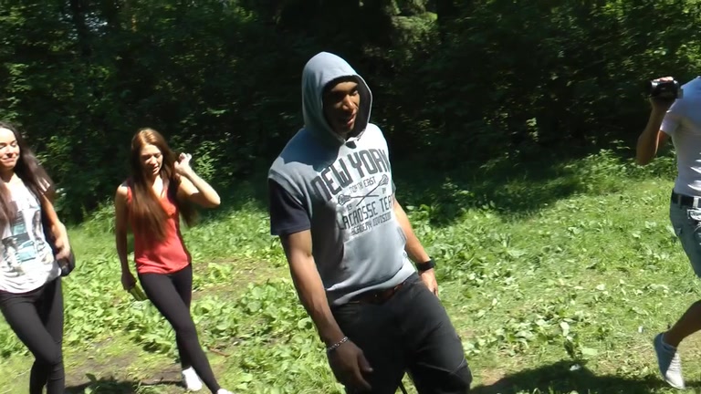 3 hot student 18+ gals fuck darksome stud