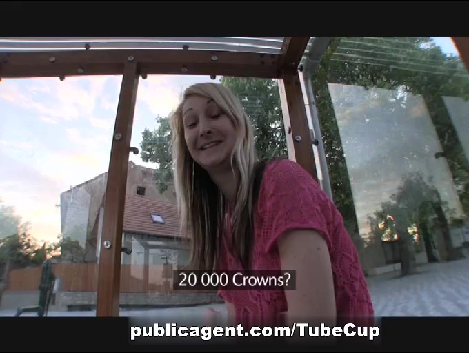 Katia gets fucked in a homeless shelter