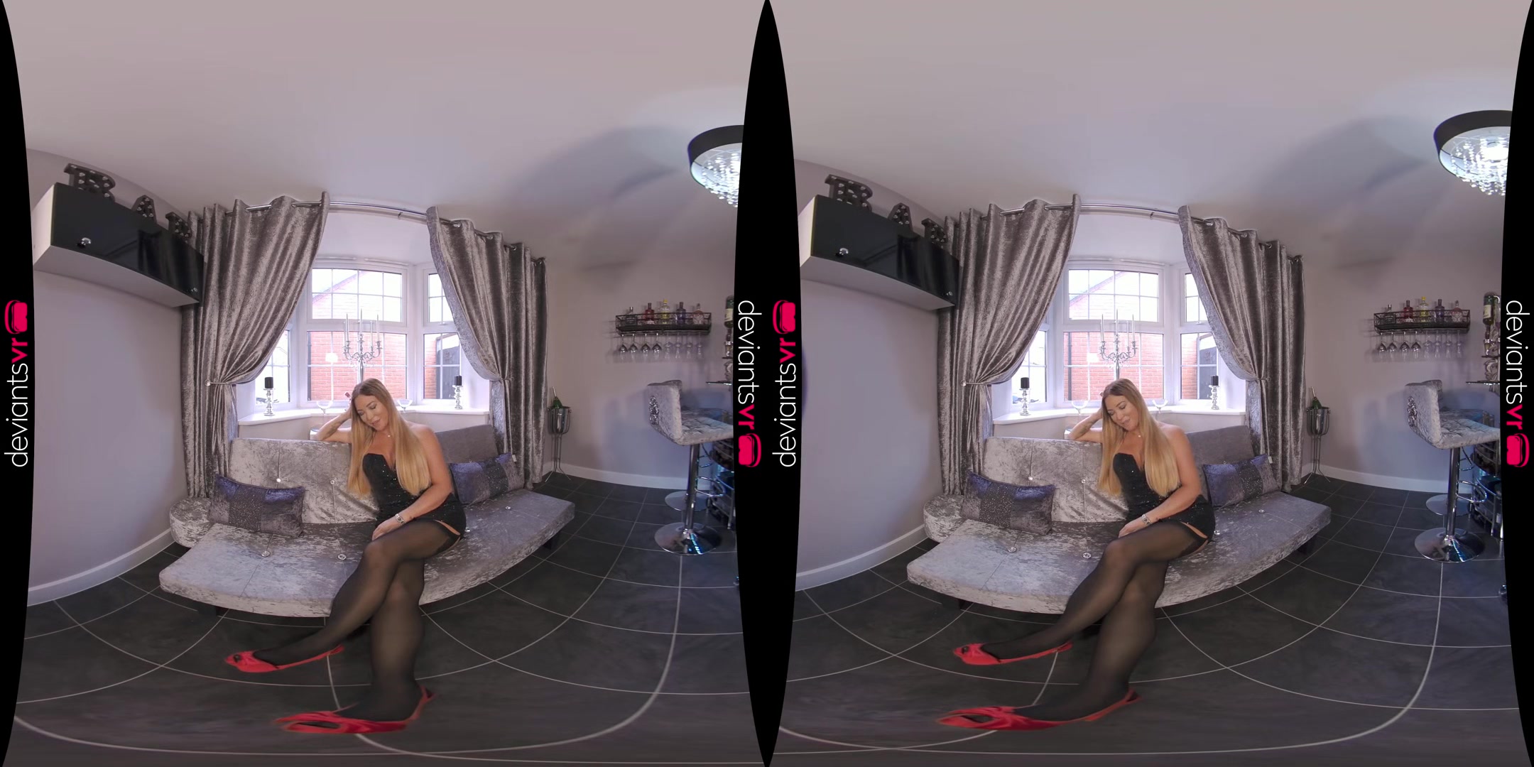 First Date; Big Tits British Pornstar Natalia Forrest Solo
