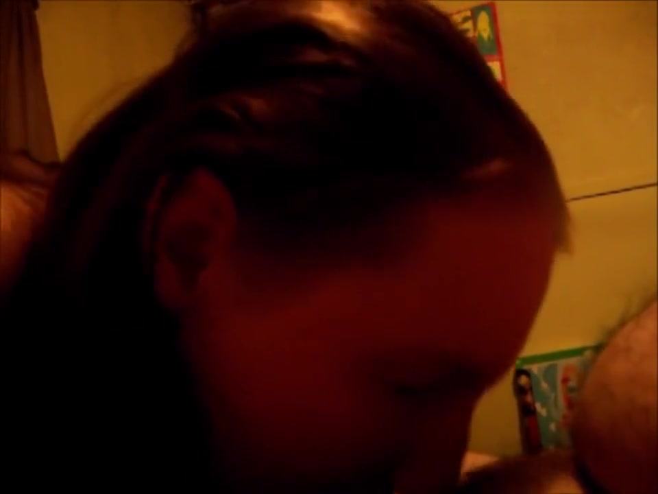 Amateur Ginger Lady Adorn Sucks His Cock Until He Cum is Her Mouth 3Xs!!!!