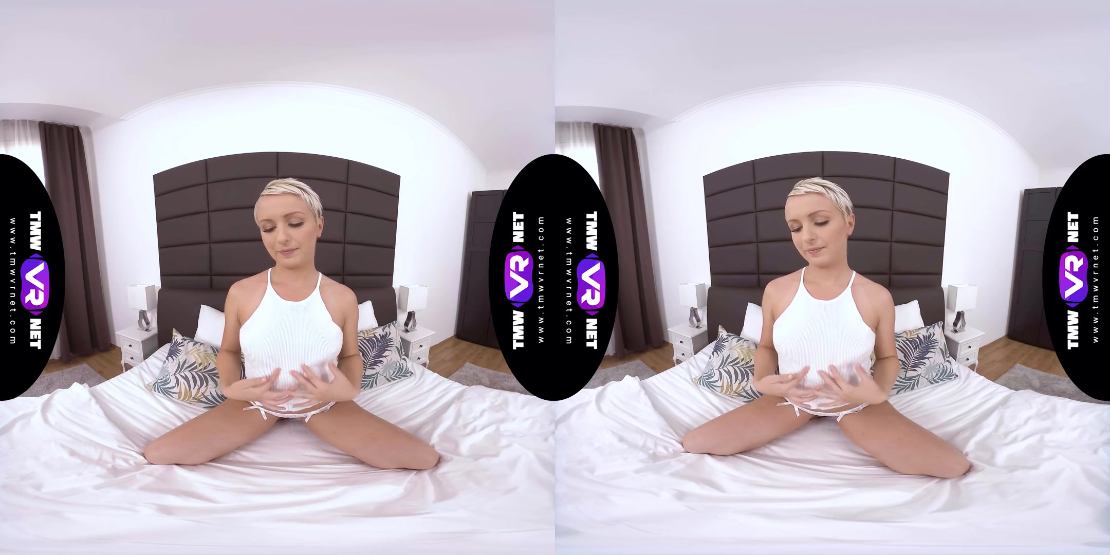 Oratory Makes Pussy Wet Through - Short Haired Blonde Girlfriend Solo POV
