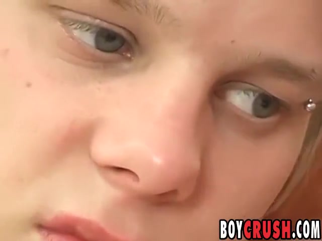 Handsome Blond Twink Mike Jelinek Cums While Masturbating