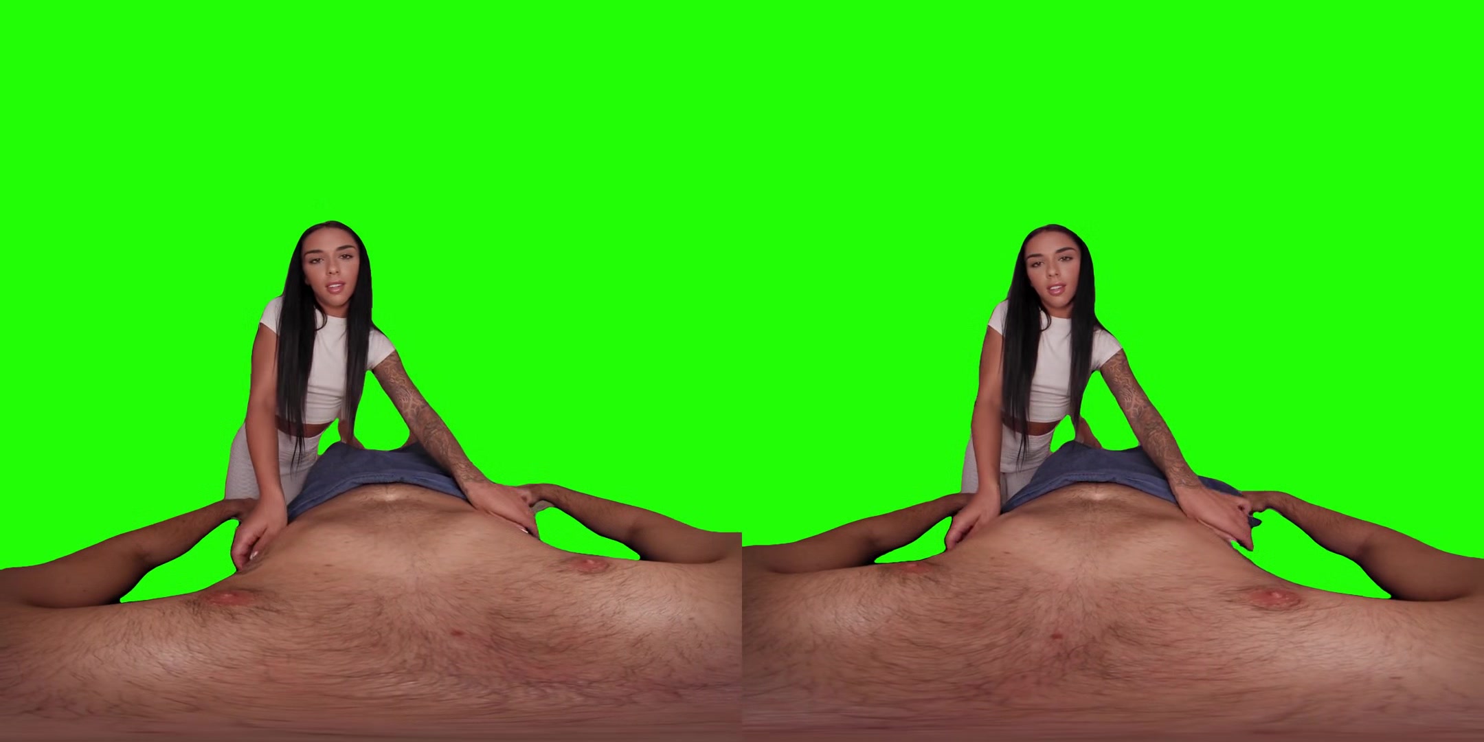 Erotic Massage starring Black Angel (Passthrough)