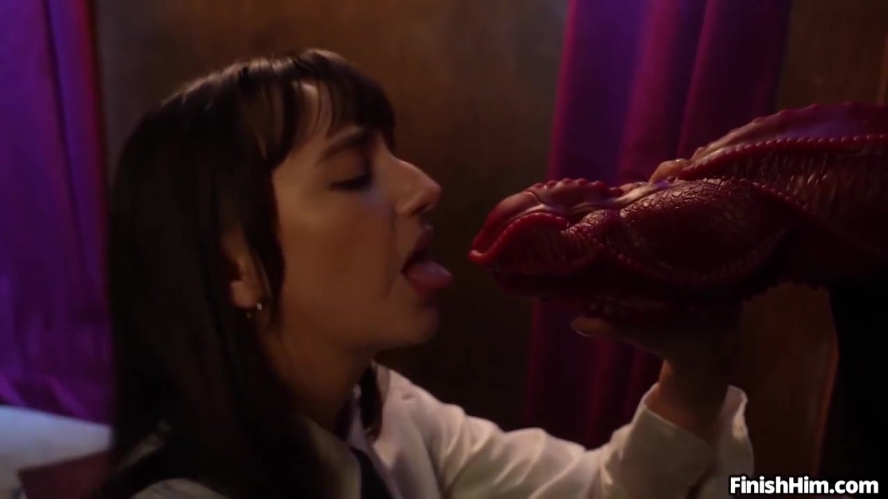 Bible Studies student 18+ Gets Sprayed And Fucked By Demon