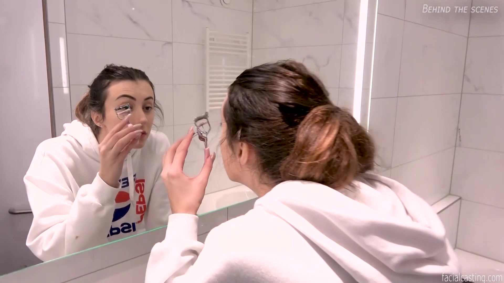 Behind The Scenes Lina Luxa - Sex Movies Featuring Facialcasting