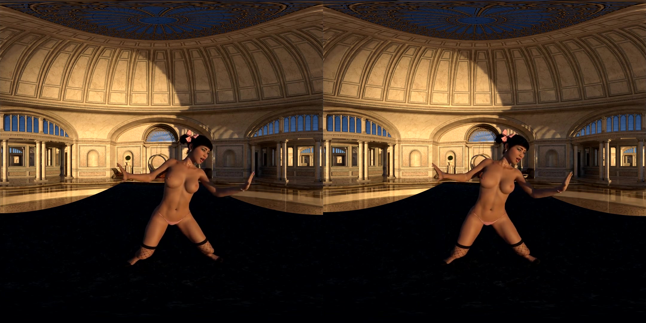 Shimmy Topless - 3D CG VR Solo - SkinRays - SexLikeReal