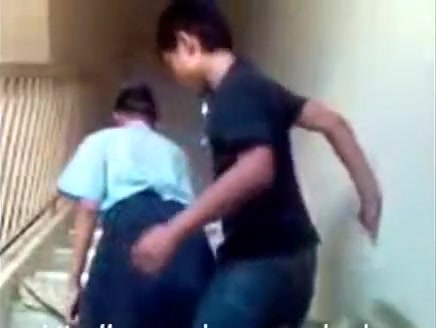 Asian student 18+ Doggystyle Quickie