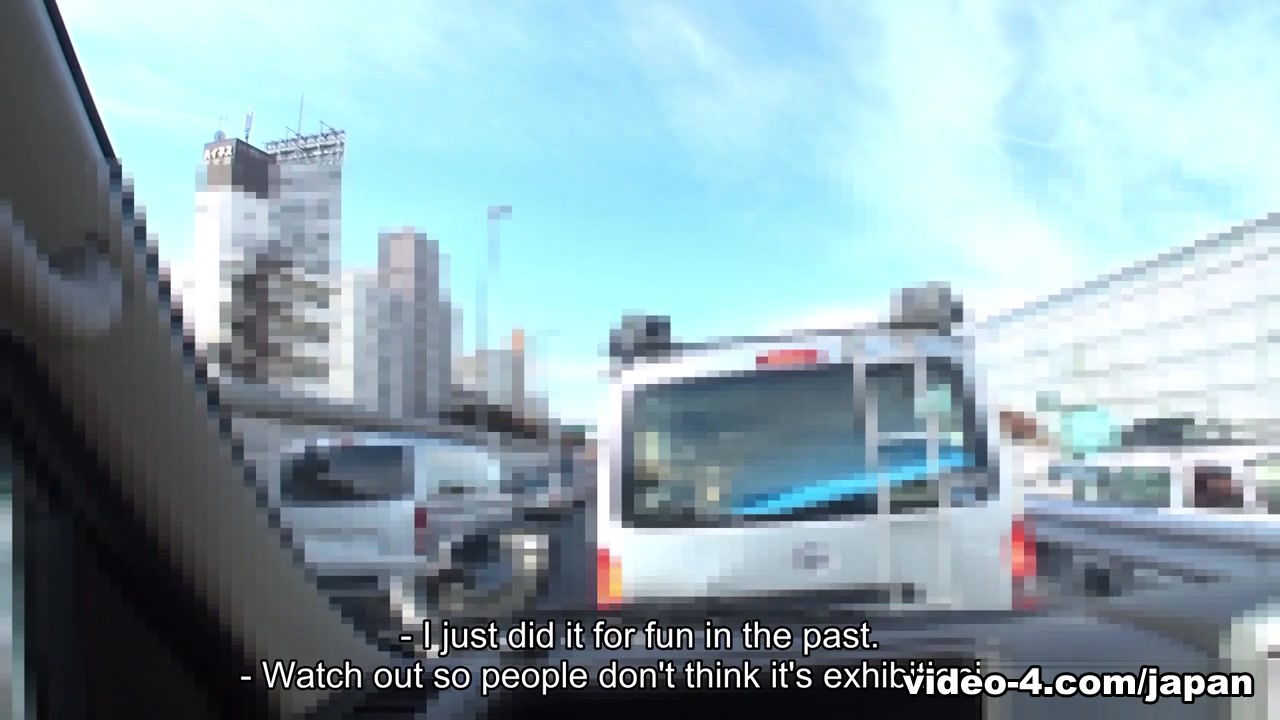 Maki Hojo in Maki Hojo gives such a fine blowjob in the car - JapanHDV