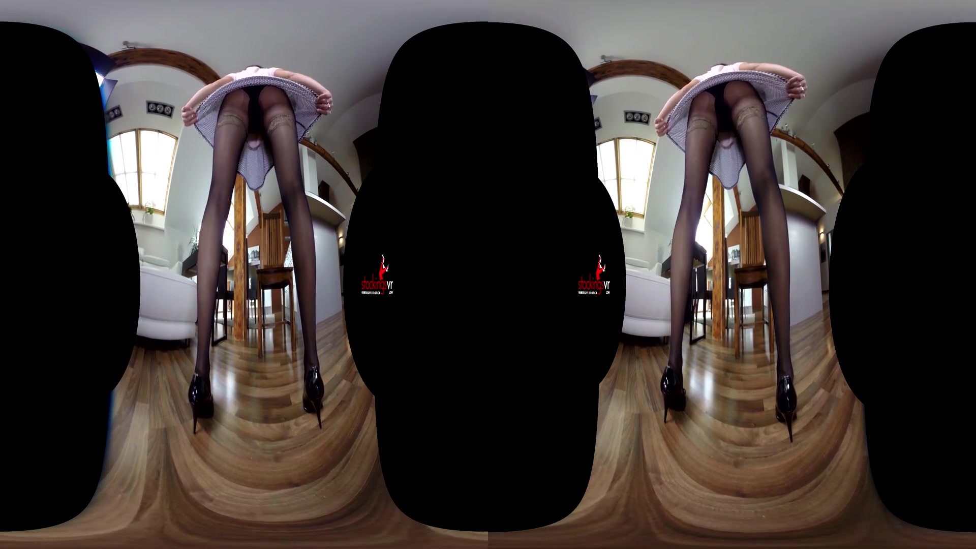 Annabelle Doll in Dirty Girl In Nylons Annabelle Doll - StockingsVR