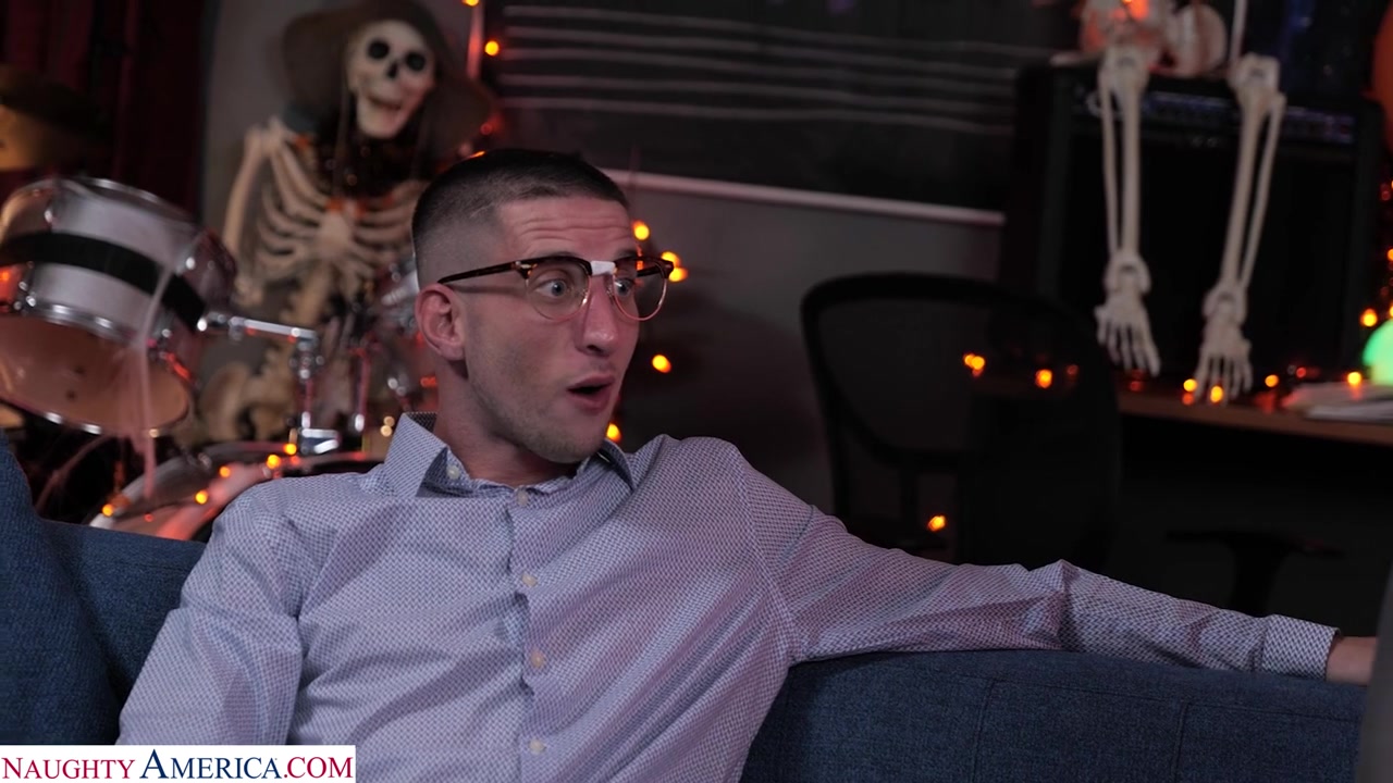 Cody Is Conjures Up Blake Blossom To Take To Her To A Halloween Party, But She's Hot And Horny And Would Rather Have Her Way With His Cock