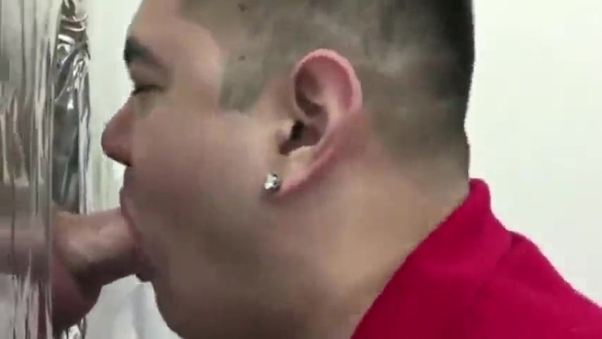 Cute Cut Latino Gets Drained At The Gloryhole