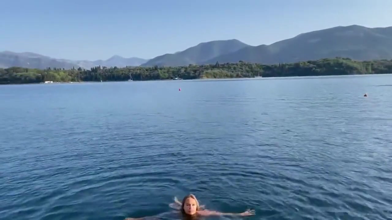 Monika Fox - Morning Swimming Naked In The Bay