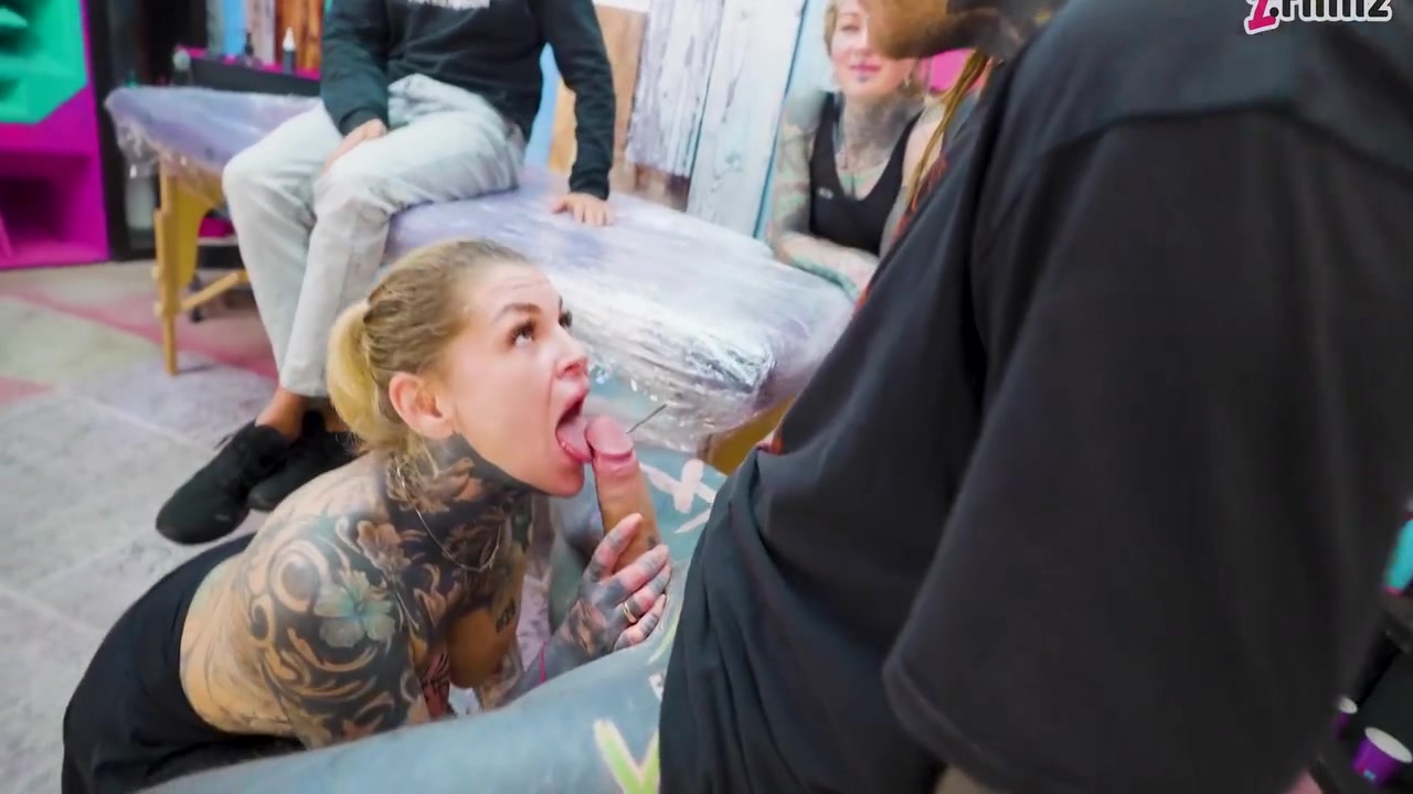 Tattooed Couple Fuck With Big Cocks Merry Gets Inked Foursome - Nikolaz Zpageti