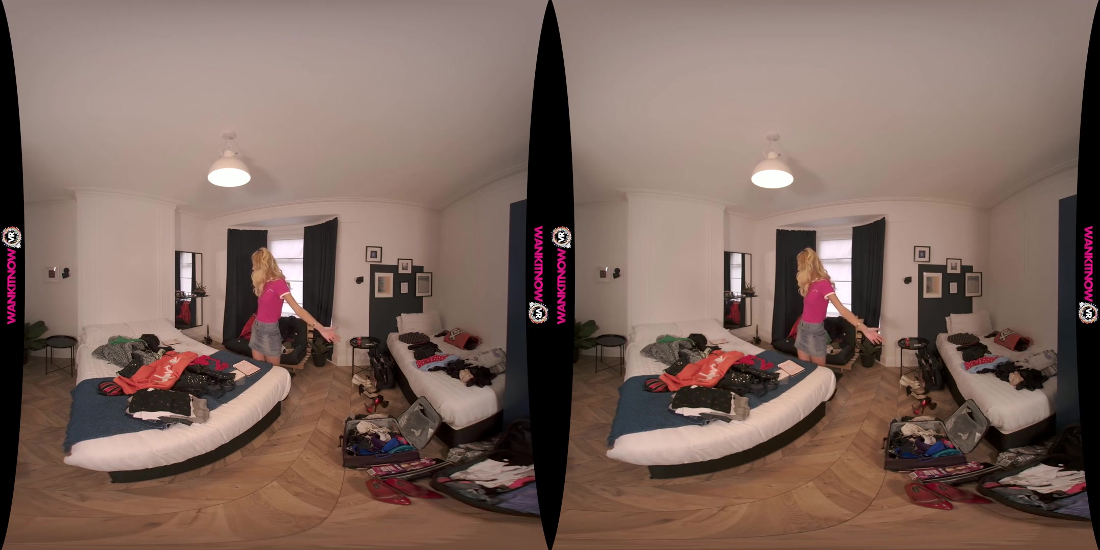 The Best Tenant - Cute Blonde Amateur Strips to Pay her Rent