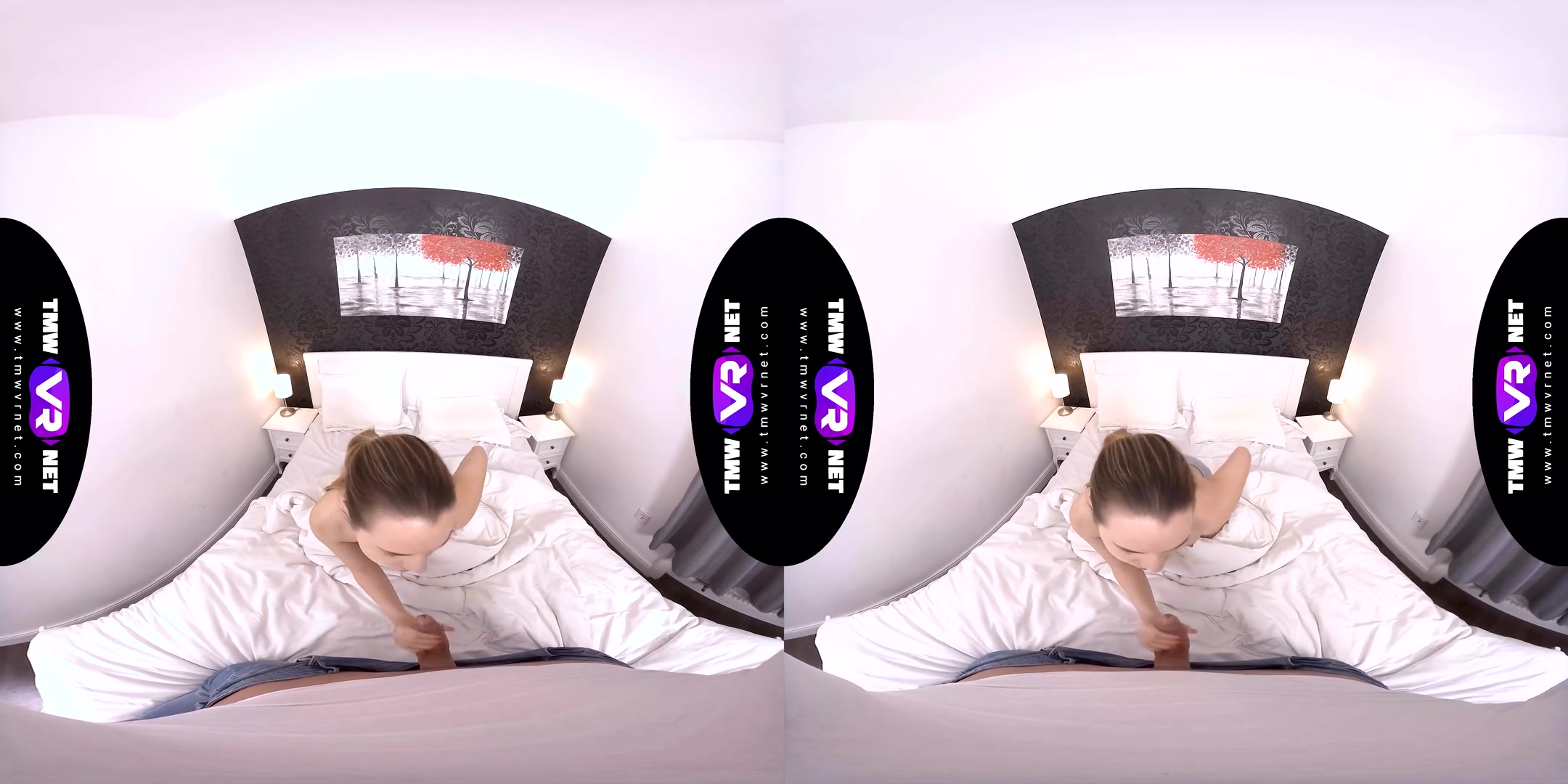 Lad Wakes Resting Beauty Up For Sex; HD VR Sex with a Petite Amateur