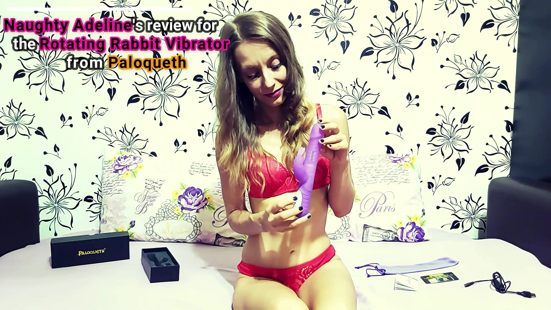 Review Rotating Rabbit Vibrator From Paloqueth Sfw - Sex Movies Featuring Naughty Adeline