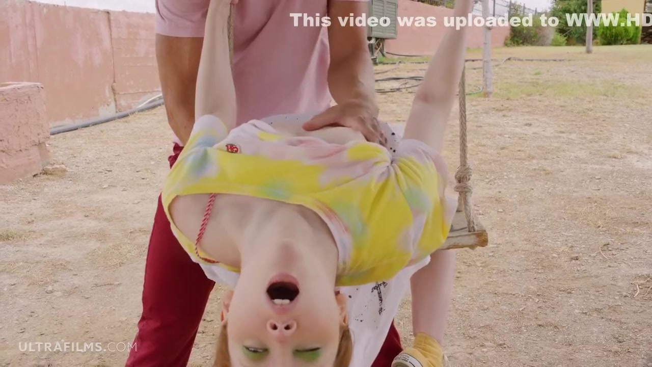 Lottie Magne In Horny Redhead Girl Getting Nicely Fucked Outside Of Her House