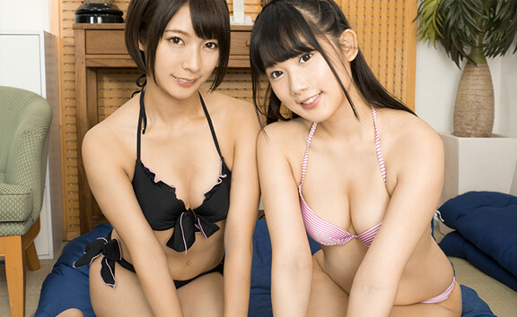 Aya Miyazaki & Miku Abeno in Aya Miyazaki & Miku Abeno A World Where Innocent Girls Will Do Anything For You 1 - CasanovA