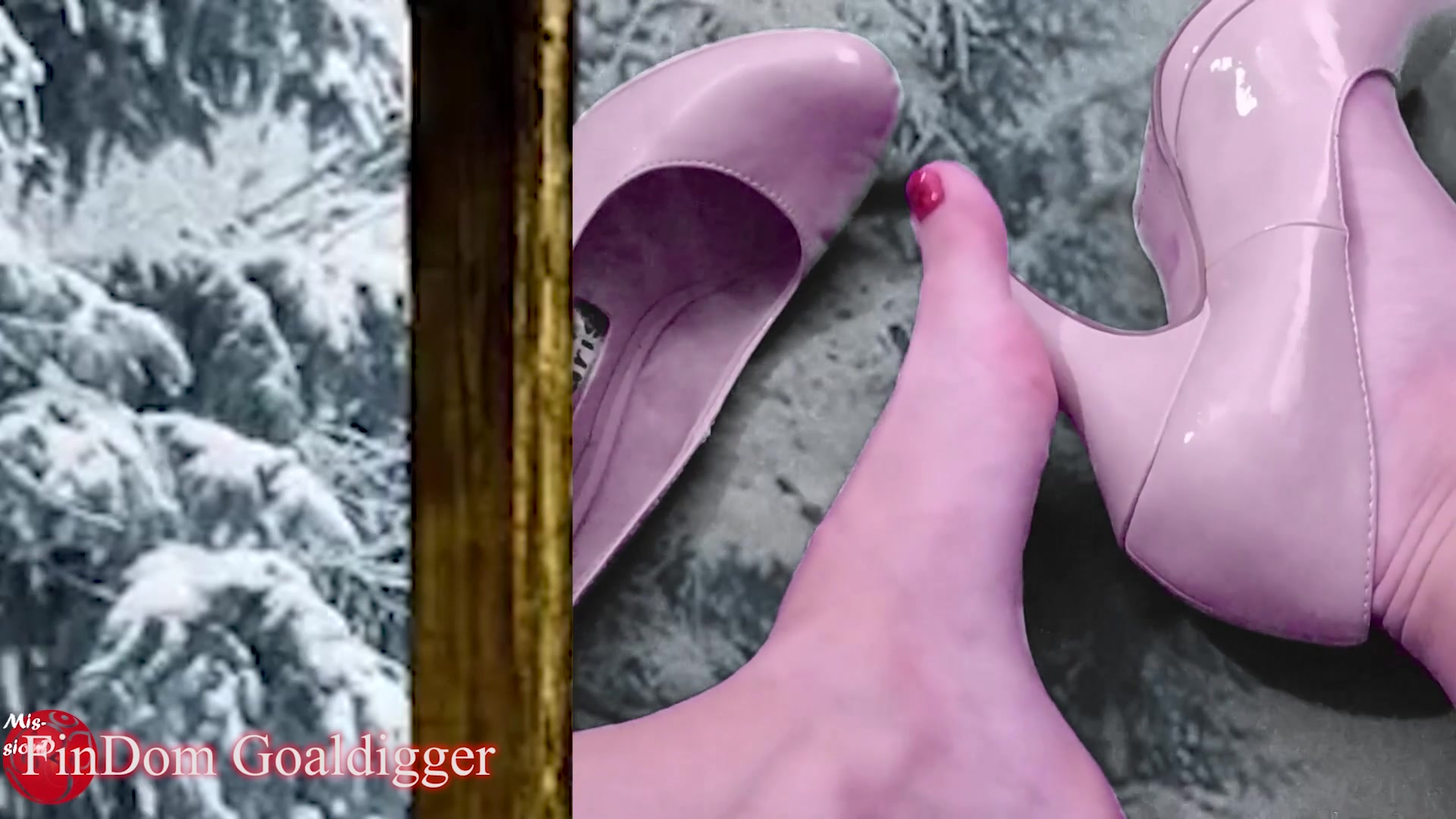 Red Pedicure Ruined Orgasm - Sex Movies Featuring Findom Goaldigger