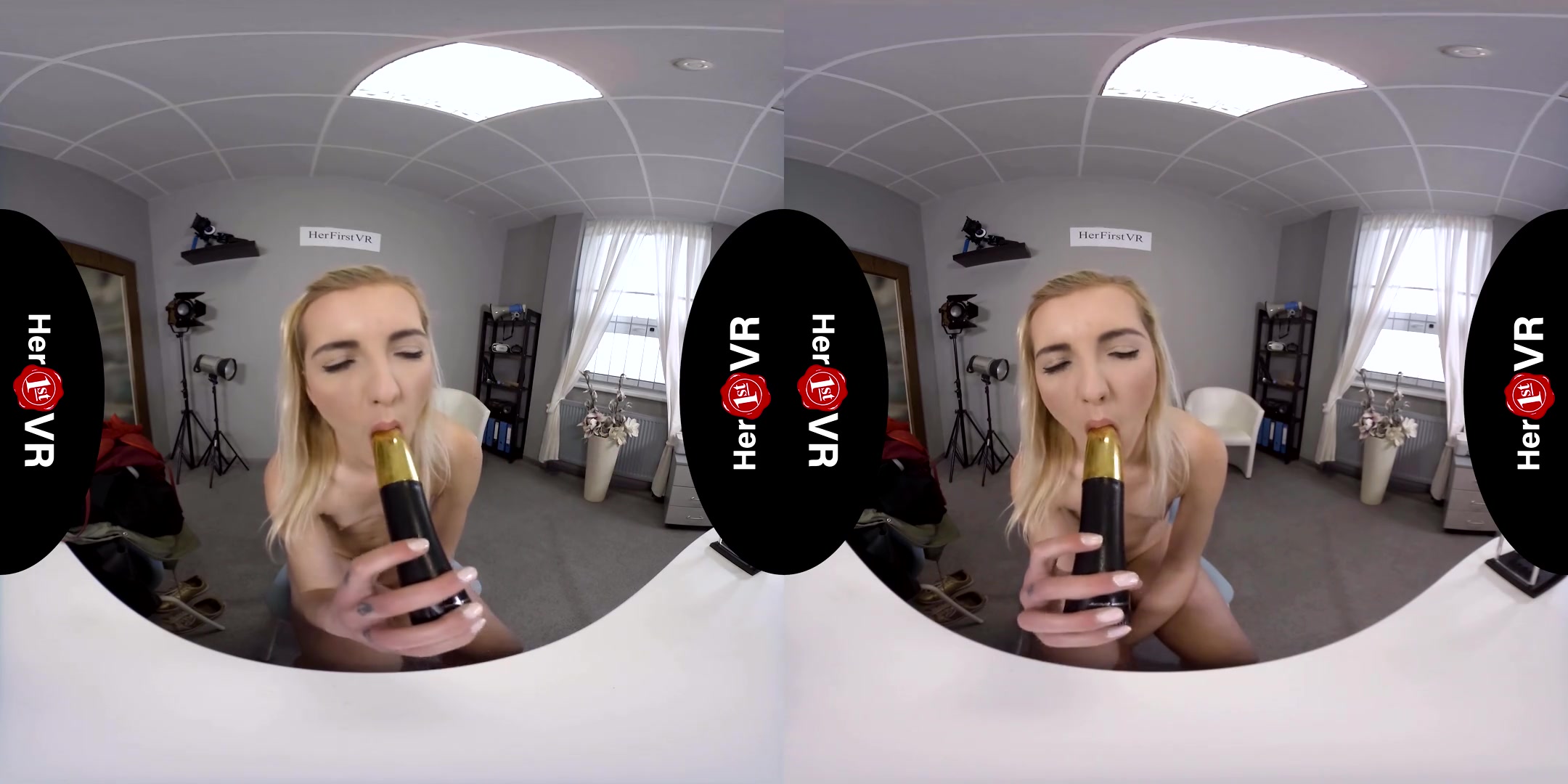 Tyna Gold - First VR Casting - SexLikeReal
