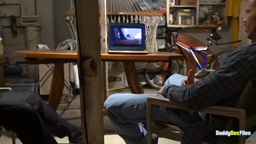 Colin Steele, Bryan Slater And David Chase - Offers Slow Cock Ride In Front Of Hot Stepdaddies