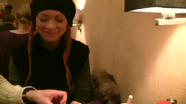 Redhead slut in public toilet fuck