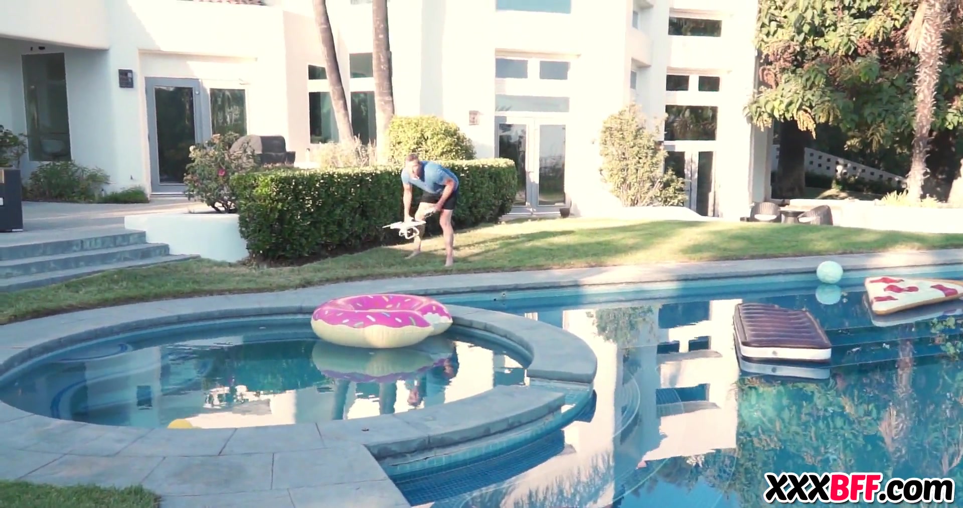 Sunbathing teens 18+ fuck a