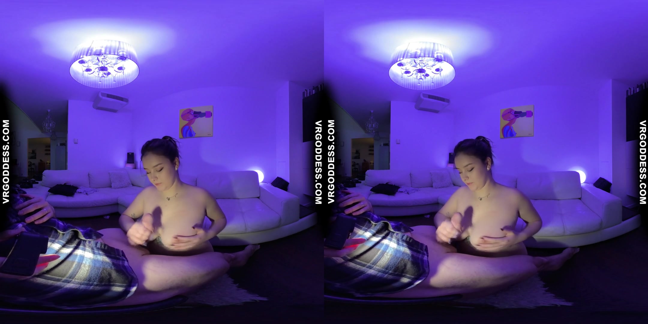 Big Boob Vanessa Klein Virtual Blowjob Sucking Dick She Finishes Me Off On Her Tits