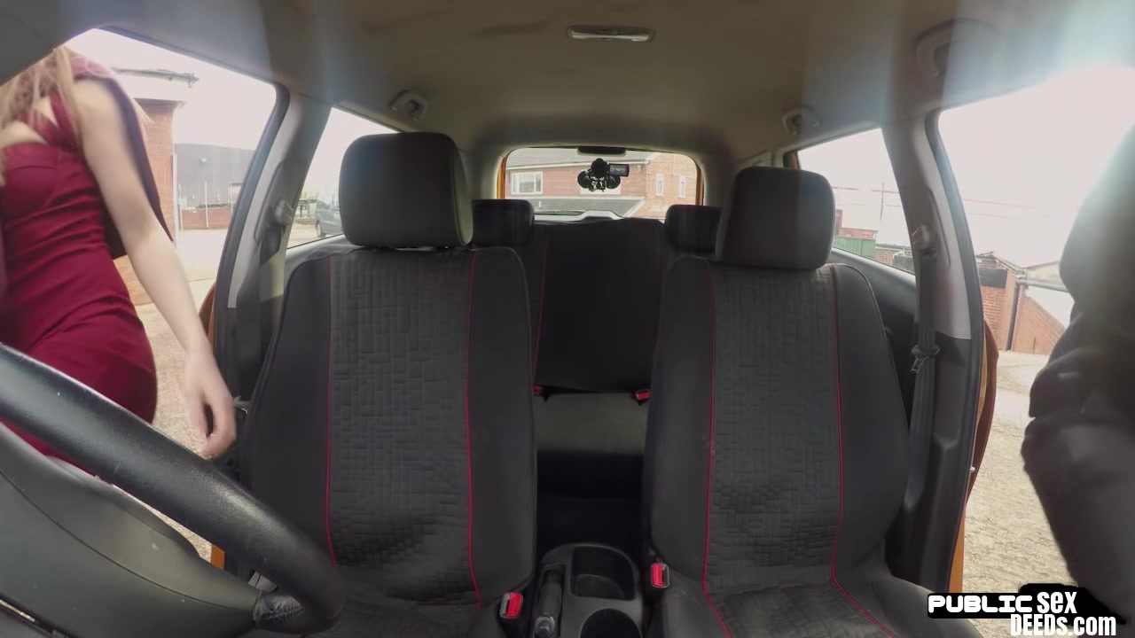 student 18+ driver publicly blows instructor during kinky lesson
