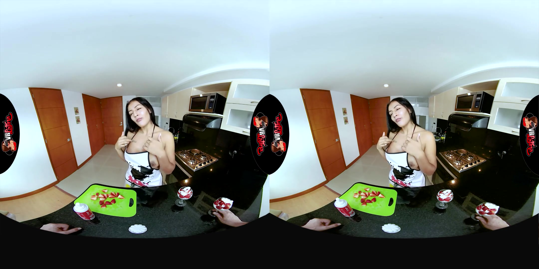 Mariana Martinez in Strawberries And Creamed - VRLatina