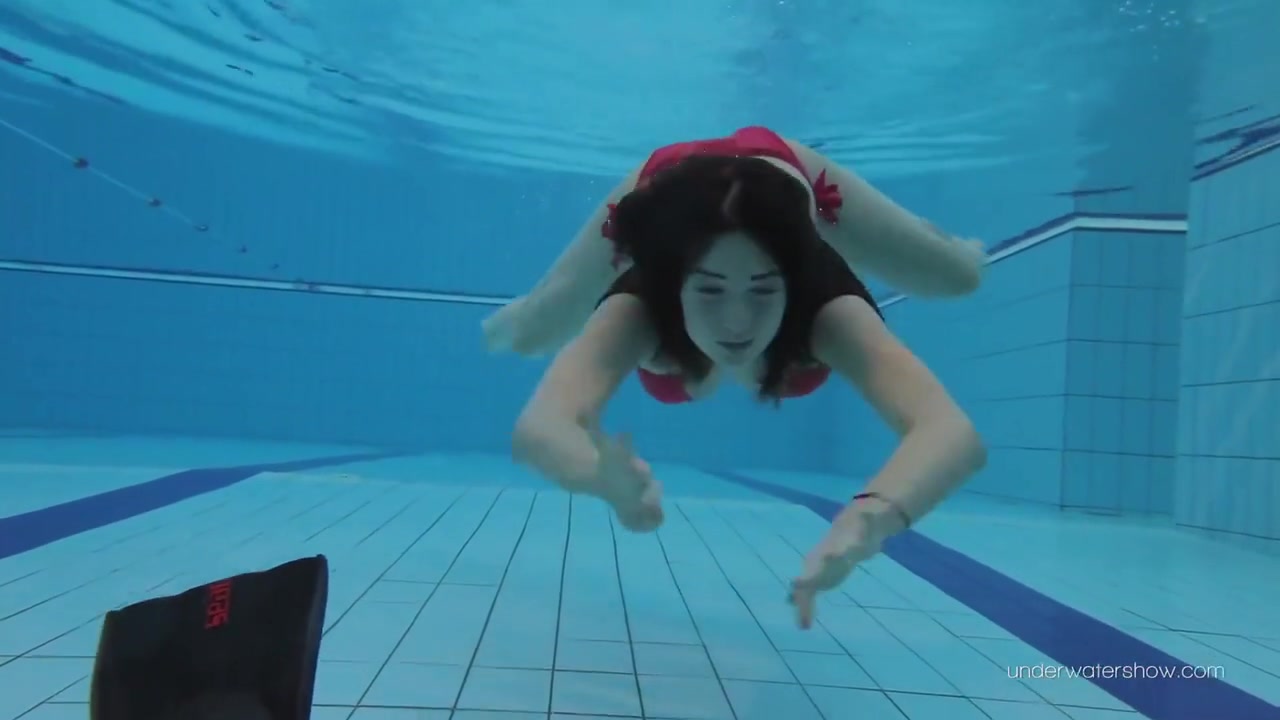 Slightly Hairy Serbian teen 18+ Katy Swimming